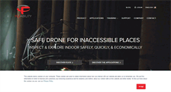 Desktop Screenshot of flyability.com